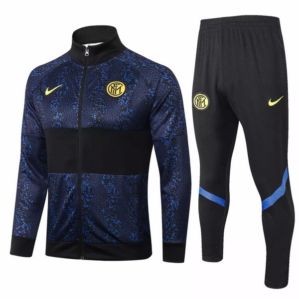 Survetement Football Inter Milan 2020-21 Bleu Noir